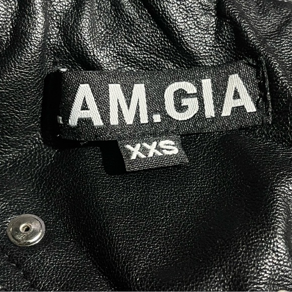 I.AM.GIA Desiree Studded Vegan Leather Pants Black - Picture 6 of 8